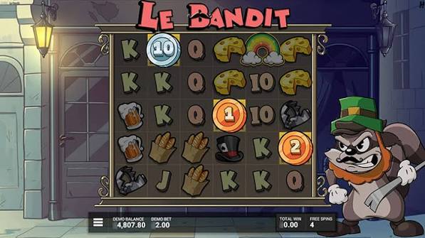 Le Bandit Spilleautomat Oplev det Vilde Vest